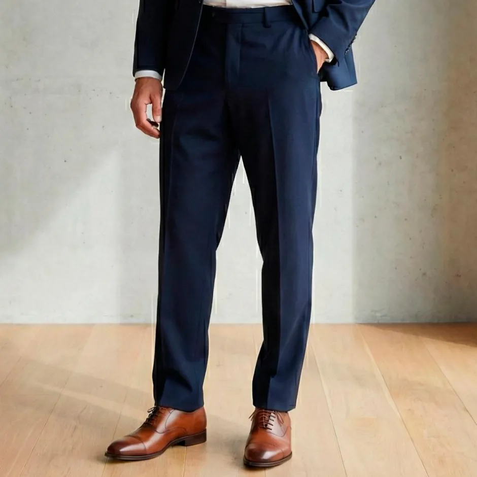 New Carnét Austin Herre Habitbukser - Navy