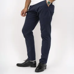 Hot Carnét Barca Herre Chinos - Dark Blue