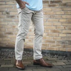 Online Carnét Barca Herre Chinos - Sand