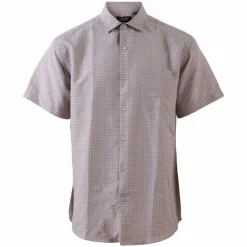Discount Carnét Bernhard Herre Kortærmet skjorte - Feather Grey