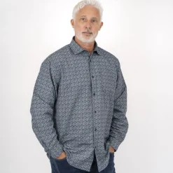 Online Carnét Bernhard Herre Skjorte - Blue