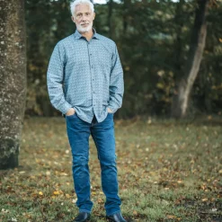 Online Carnét Bernhard Herre Skjorte - Blue