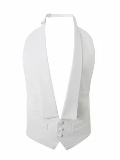 Discount Carnét Gus Herre Vest - White