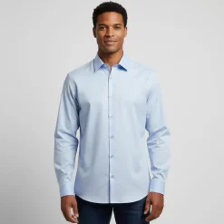 New Carnét Jason Herre Skjorte - Sky Blue