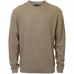 Online Carnét Jens Herre Striktrøje Plus Size - Weathrered Teak