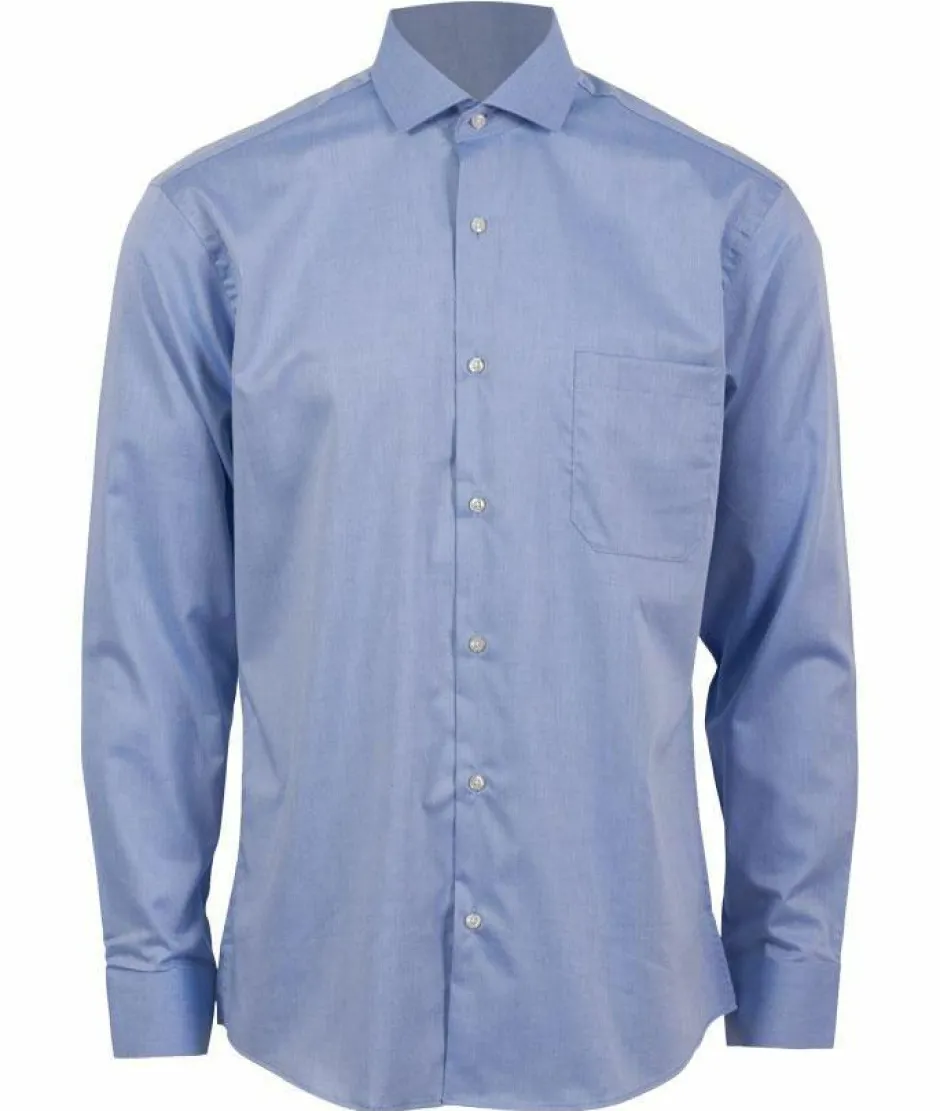 Outlet Carnét Kenzo Herre Skjorte - Light Blue