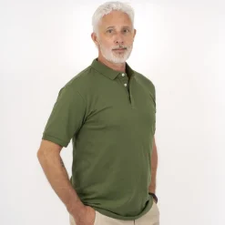 New Carnét Mathieu Herre Polo - Bronze Green