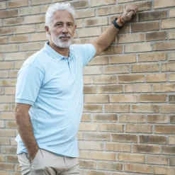 Carnét Mathieu Herre Polo - Blue Bell