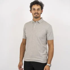 New Carnét Mathieu Herre Polo - Grey Melange