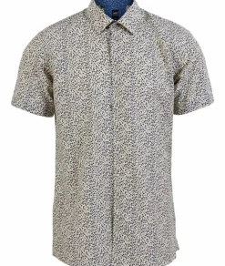 Sale Carnét Nicholes Herre Kortærmet skjorte - Yellow