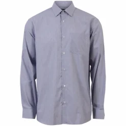 Discount Carnét Oak Herre Skjorte - Navy Stripe