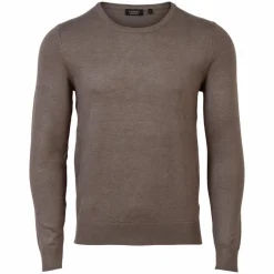 Outlet Carnét Rock Herre Striktrøje - Sand