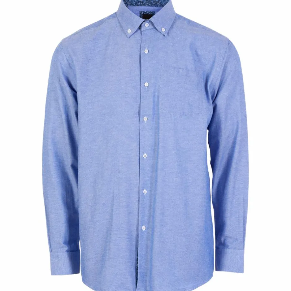 Hot Carnét Samre Herre Skjorte - Medium Dark Blue