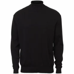 Clearance Carnét Stone Herre Rullekrave - Jet Black