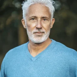 Carnét Stone Herre Striktrøje - Colony Blue Mix