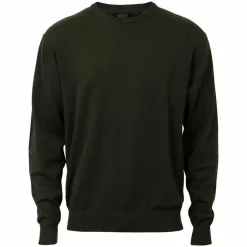 Discount Carnét Stone Herre Striktrøje - Forest Green Mix