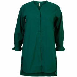 New Cassiopeia Franci Dame Kjole Plus Size - Forest