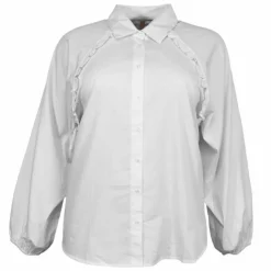 Outlet Cassiopeia Matildine Dame Skjorte Plus Size - White
