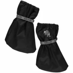 Outlet CeLaVi Baby Overtrækssko m. fleece - Black