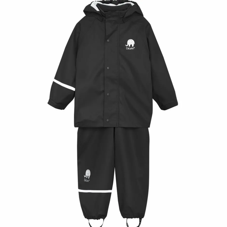 CeLaVi Børne Regnsæt - Black