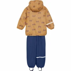 Clearance CeLaVi Børne Regnsæt m. fleece - Apple Cinnamon