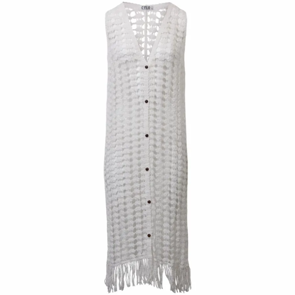 Online C´FLO Dame Kjole - Hvid