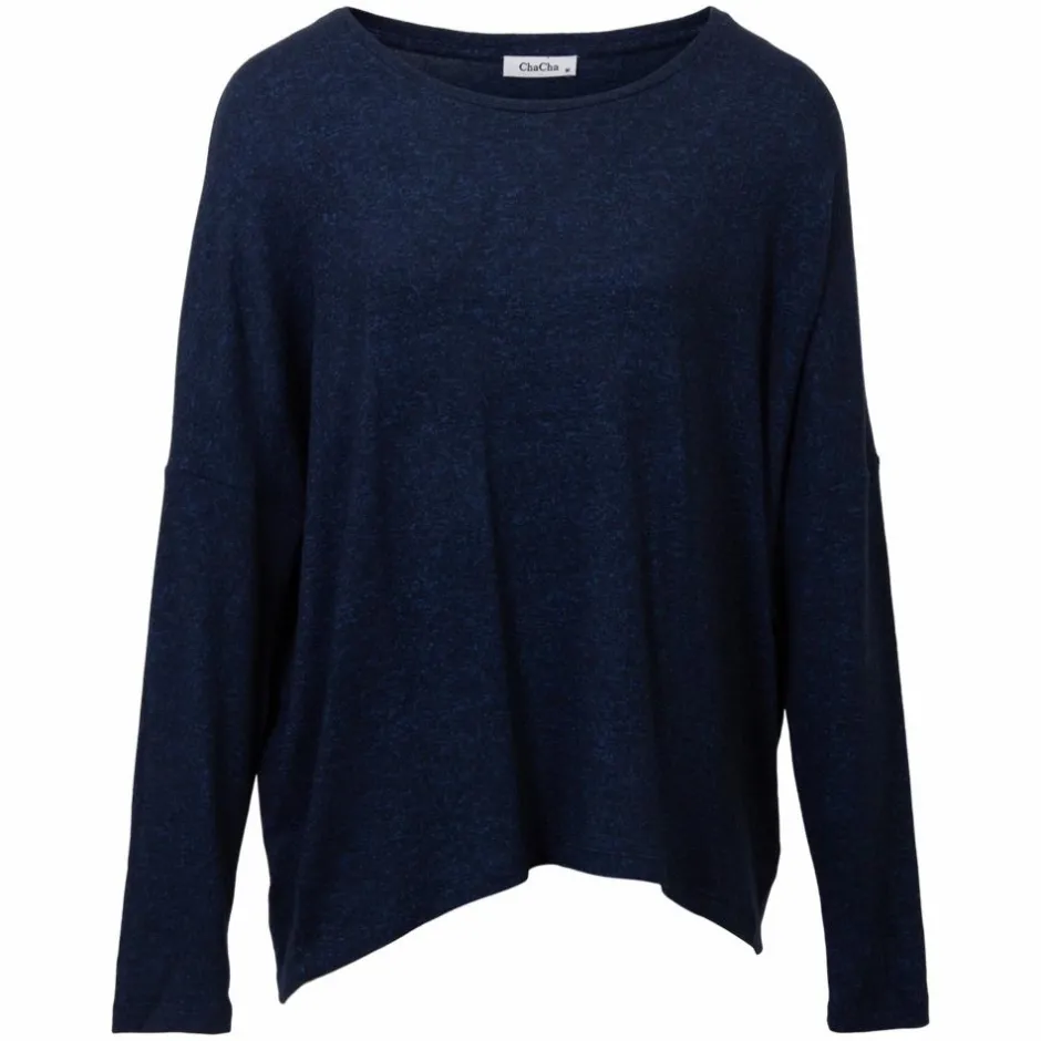 Online ChaCha BIARA Dame Bluse - Navy Melange