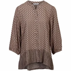 Hot ChaCha Dame Bluse - Beige