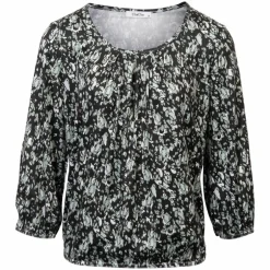 Online ChaCha Dame Bluse - Green combi