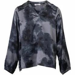 ChaCha Dame Bluse - Grey Combo