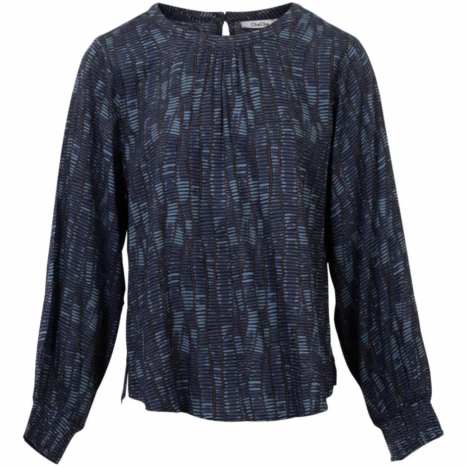 Outlet ChaCha Dame Bluse - Navy
