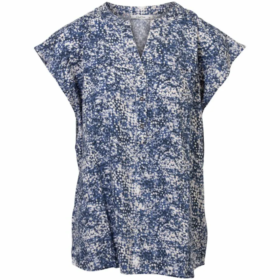Outlet ChaCha Dame Bluse - Navy