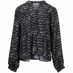 Hot ChaCha Dame Bluse - Navy Combo