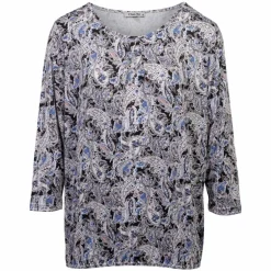 ChaCha Dame Bluse - Print 209 paisley