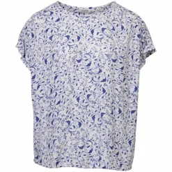 Discount ChaCha Dame Bluse - White Print