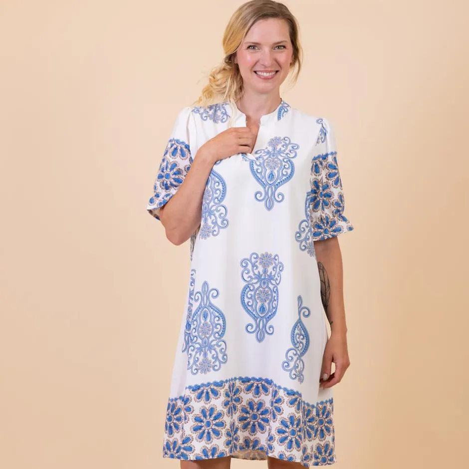 New ChaCha Dame Kjole - Sky Blue