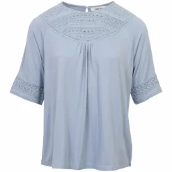 Best ChaCha Dame Kortærmet bluse - Light Blue