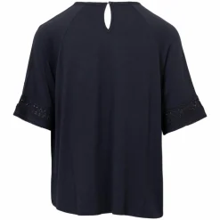 Online ChaCha Dame Kortærmet bluse - Navy