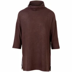 Clearance ChaCha Dame Striktrøje - Brun