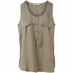 Sale ChaCha Dame Top - Khaki Combi
