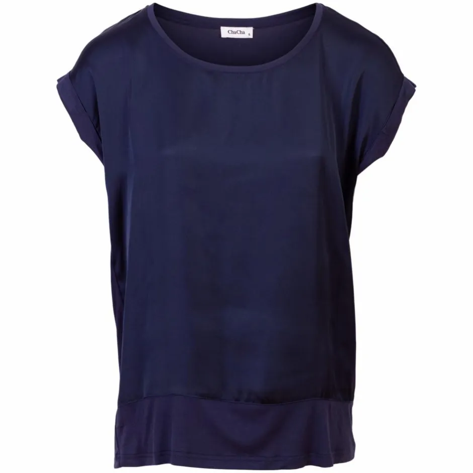 New ChaCha Thilde Dame Bluse - Navy