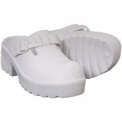 Best NN Chunky Dame Clogs - Hvid