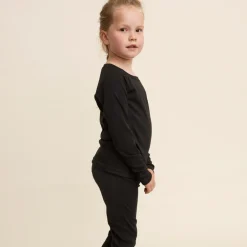 Best Color Kids Børne Skiundertøj - Black