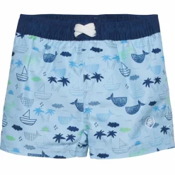 Clearance Color Kids Drenge Badeshorts - Cerulean