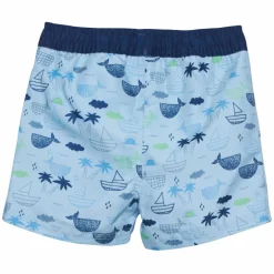 Clearance Color Kids Drenge Badeshorts - Cerulean