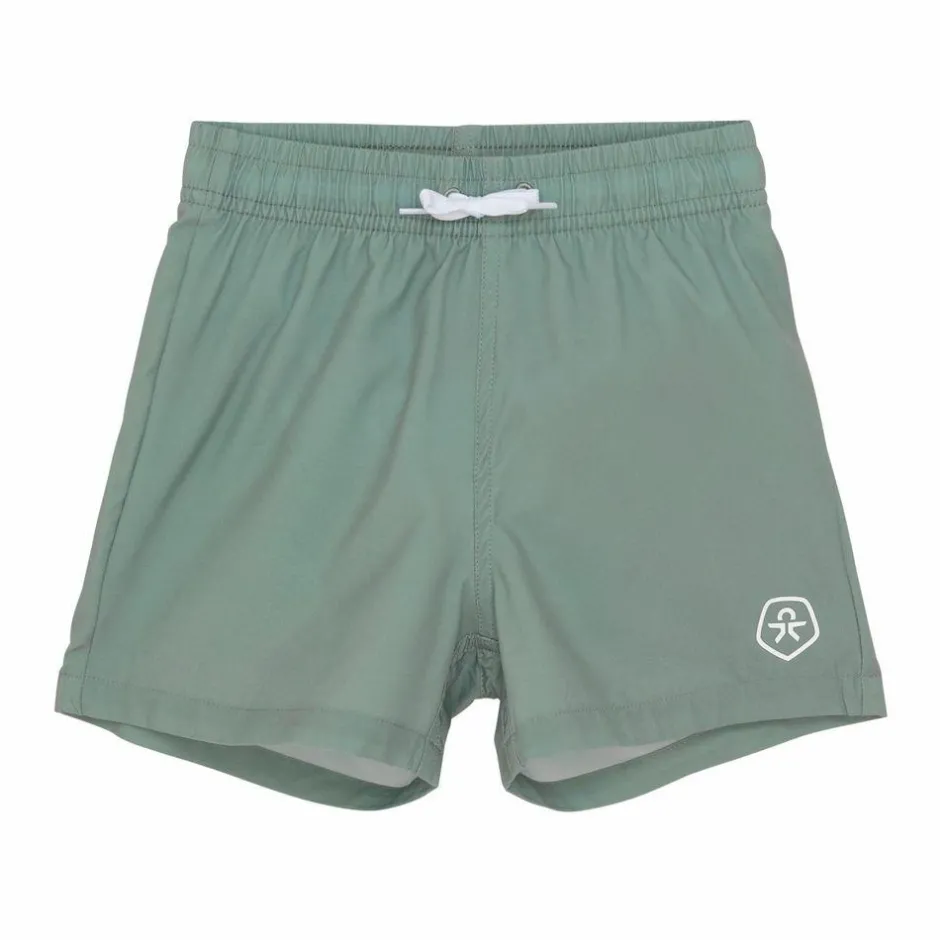 Best Color Kids Drenge Badeshorts m. stretch - Iceberg Green