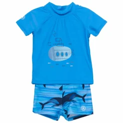 Sale Color Kids Drenge Badesæt - Azure Blue