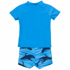 Sale Color Kids Drenge Badesæt - Azure Blue