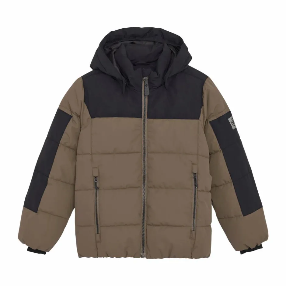 Sale Color Kids Drenge Vinterjakke m. BIONIC-FINISH® ECO coating - Fossil