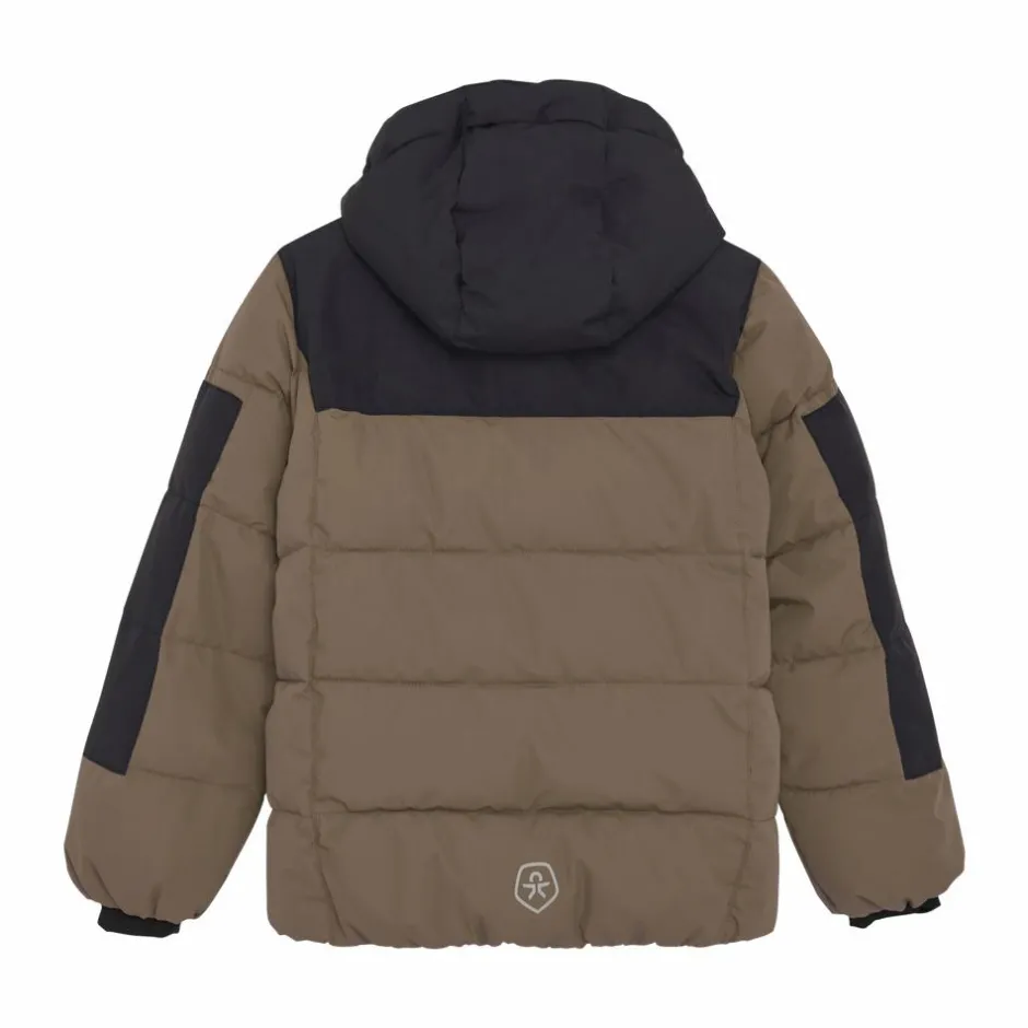 Sale Color Kids Drenge Vinterjakke m. BIONIC-FINISH® ECO coating - Fossil